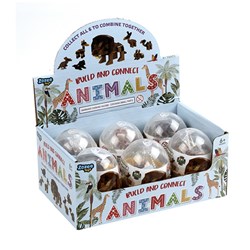 Toys Animal in Egg 6 Asstd