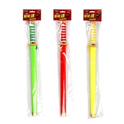 Toys Weapon Ninja Sword 58cm Asstd Cols
