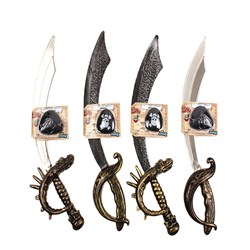 Toys Weapons Pirate Sword 2 Asstd