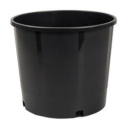 Growers Pot Black 27.5cm Dia 24cm High