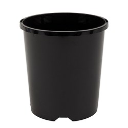 Growers Pot Black 13cm Dia 14cm High