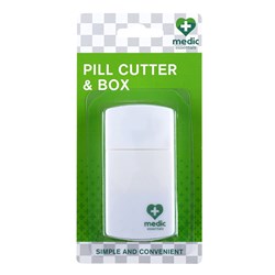 Pill Cutter & Box 9.5x4.7x1.6cm
