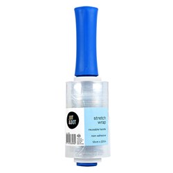 Packing Wrap Stretch w Handle 220Mx12mm