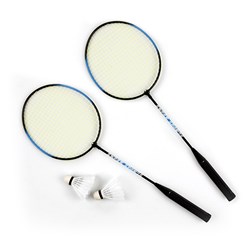 Toys Badminton Set 2 Racquets 2 Shuttle Cock
