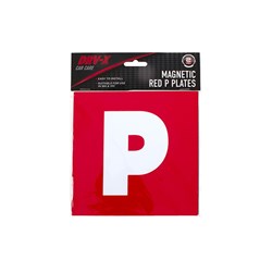 Magnetic P Plate Red VIC WA 2Pk