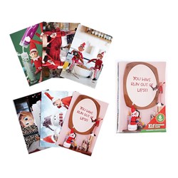 Xmas Elves BB Cards 6pk 101x152mm