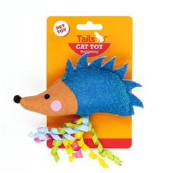 Cat Toy Shiny Hedgehog Style Blue/Orange