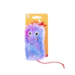 Cat Toy Plush Purple 10cm