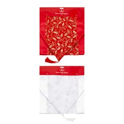 Table Runner Xmas Organza 35x142cm