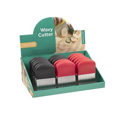 Knife Wavy Design 2 Asst Cols 120gr 9.5x14cm