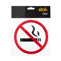 Sign No Smoking Picture 15x15cm
