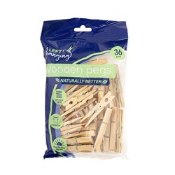 Naturally Better Pegs Wooden Pine 36pk