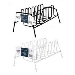 Dish Rack Metal 35.5x15x13cm 2 Asst Cols