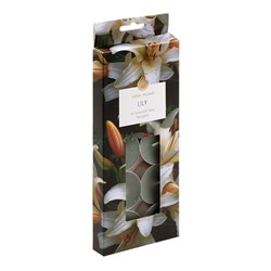 Tealights Scented 4 Hour Pk10 Lily