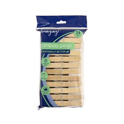 Naturally Better Pegs Bamboo 24pk