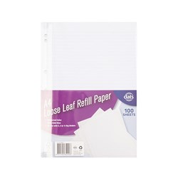 Paper Refills A4 Reinforced 100pk P7.1 FSC Mix Credit