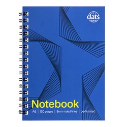Notebook Basic Card Cover A6 120pg P7.1 FSC Mix