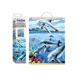 PBN SCROLL Dolphins