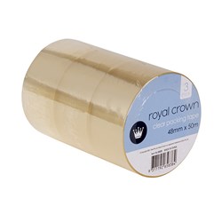 Packing Tape Clear 3Pk 50Mx48mm 50 Micron