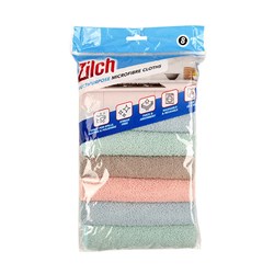Cloth Cleaning Multipurpose Microfibre 30x30cm Pk8