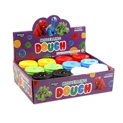 Toys Clay Modelling 6 Asst Cols