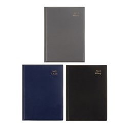 Diary Office Management Padded PVC Qto WTV 3Ast