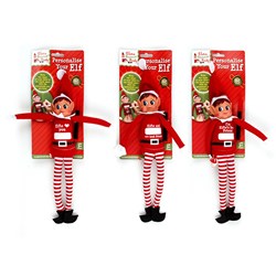 Xmas BB Elves Personalise Girl Elf w Pen