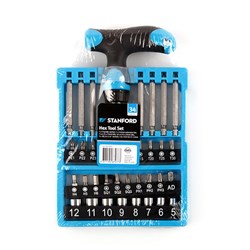 Hex Tool Set 34Pc SRT