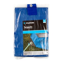 Tarpaulin Blue 2Pk 1.80x1.20M / 4x6ft