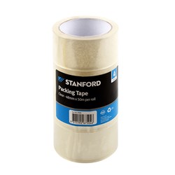 Tape Packing Clear 4Pk 50Mx48mm SRT