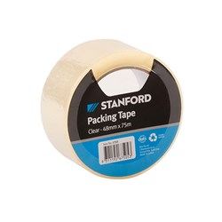 Tape Packing Clear 1Pk 75Mx48mm 50 Micron