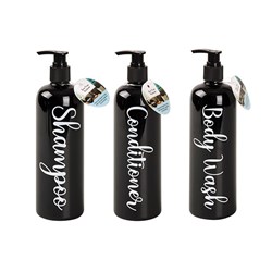 Soap Pump Dispenser Black 500mL