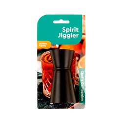 Bar Bottle Spirit Jigger 25/50mL Matte Black