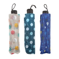 Umbrella 3 Fold Manual 23cm 3 Asstd Des