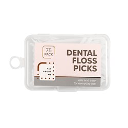 Dental Floss Picks 75Pk