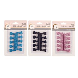 Toe Separators 7.5x12cm 3 Asst cols