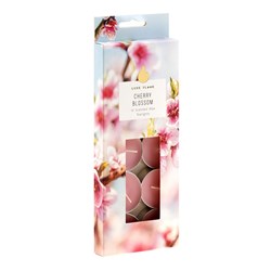 Tealights Scented 4 Hour Pk10 Cherry Blossom