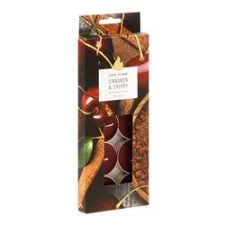 Tealights Scented 4 Hour Pk10 Cinnamon & Cherry