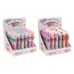 Girl's Design 10 Colour Pen in SRT 12 Asstd Designs