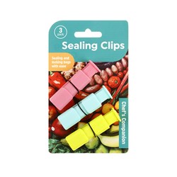 Sealing Clips 3pk 6x1.2cm
