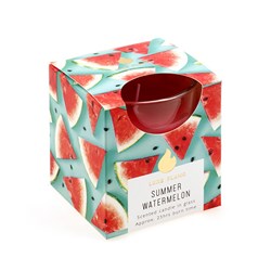 Candle Scented in Glass Jar 25 Hour Summer Watermelon