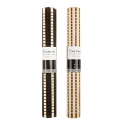 Placemat Bamboo 45x30cm 2 Asst Cols