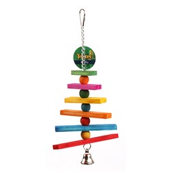 Bird Toy w Bell 30x15cm