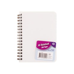 Notebook PP A6 200pg Transparent SRT