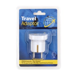 Travel Adaptor 1Pc AUS to EU