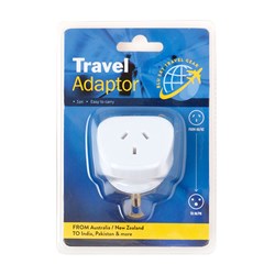 Travel Adaptor 1Pc AUS to INDIA-PAKISTAN