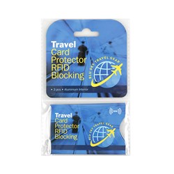 Travel Card Protector RFID-Blocking 3Pk
