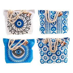 Travel Beach Bag Asstd Designs 45x34x12cm