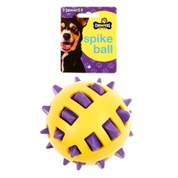 Dog Toy Squeaky Spike Ball 10cm