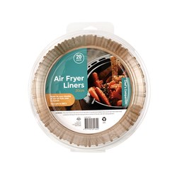Liners Round Air Fryer 20pk Dia20cm